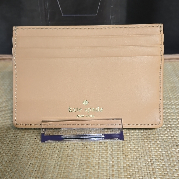 Kate Spade Green card wallet LIKE NEW - Picture 3 of 7
